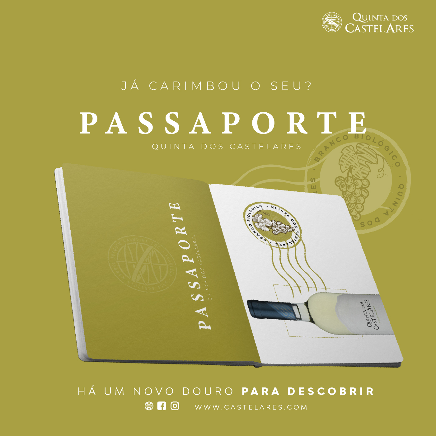 Quinta dos Castelares cria passaporte para incentivar descoberta do Douro e dos seus vinhos