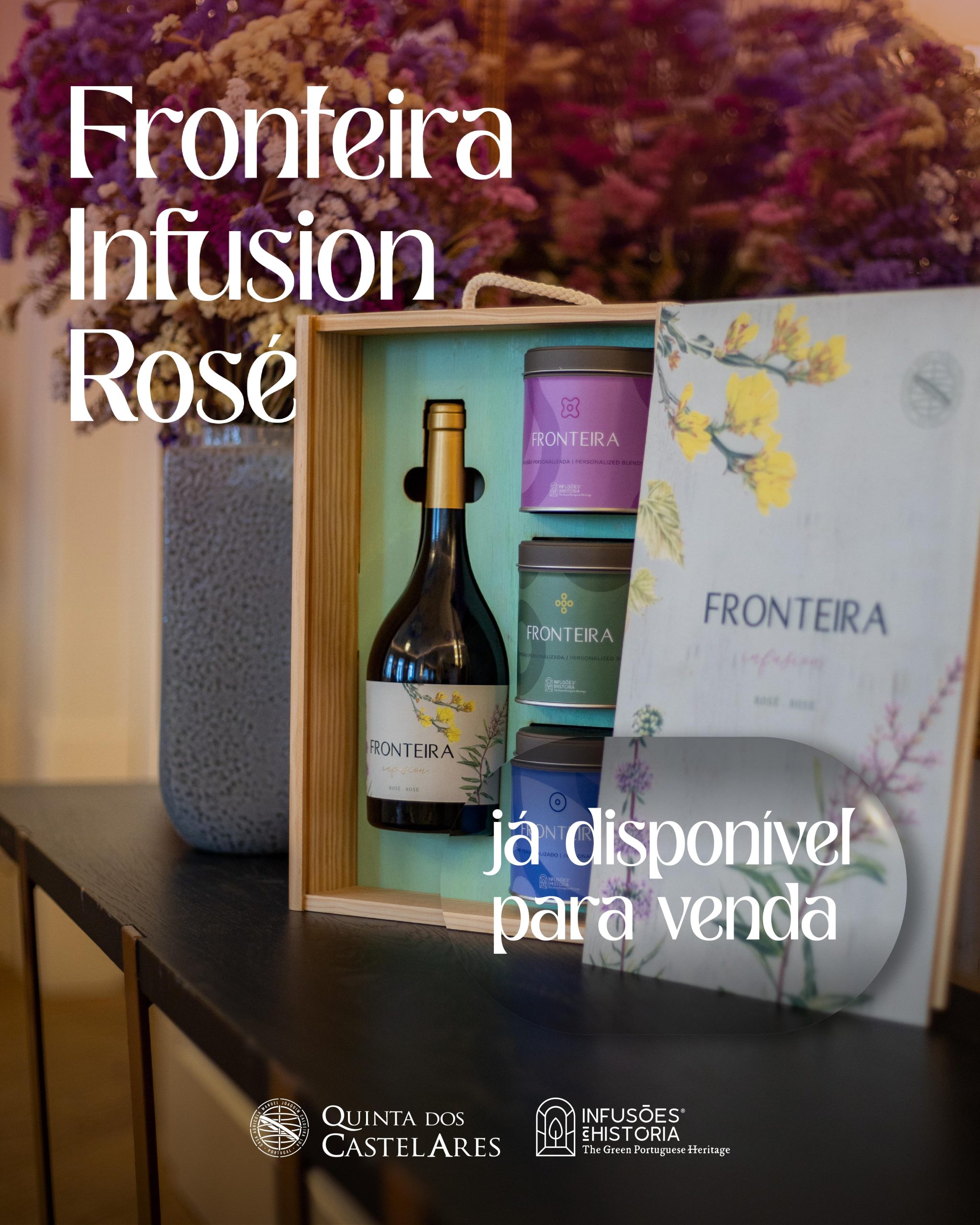 Fronteira Vinhos e Infusões de História lançam novo vinho Infusionado 